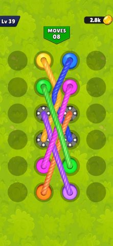 Twisted Rope 3d: Tangled Line для iOS — скриншот 3