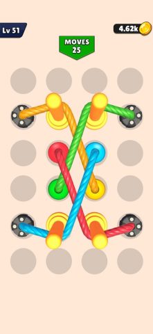 Twisted Rope 3d: Tangled Line для iOS — скриншот 5