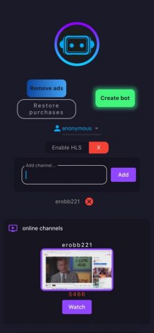 Twitch Chat Bot with AI — 7TV для iOS — скриншот 2