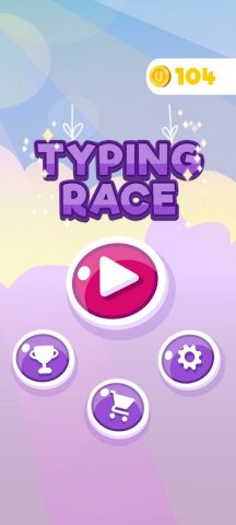 Typing game — Type Race для Android — скриншот 1