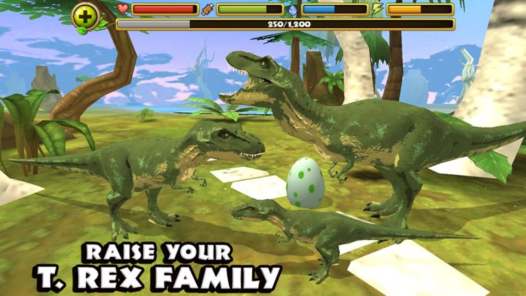 Tyrannosaurus Rex Simulator для iOS — скриншот 3