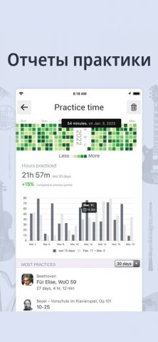 Тюнер и Метроном для iOS — скриншот 4