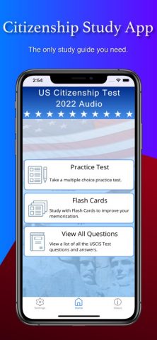 US Citizenship Test 2026 Plus для iOS — скриншот 1