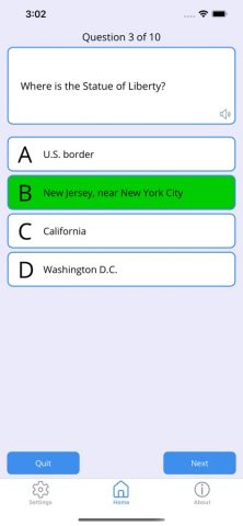 US Citizenship Test 2026 Plus для iOS — скриншот 4