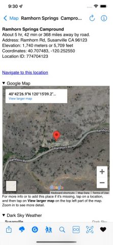 USFS & BLM Campgrounds для iOS — скриншот 2