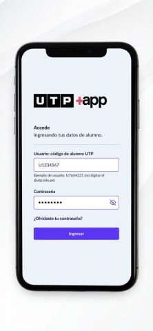 UTP+ app для iOS — скриншот 1