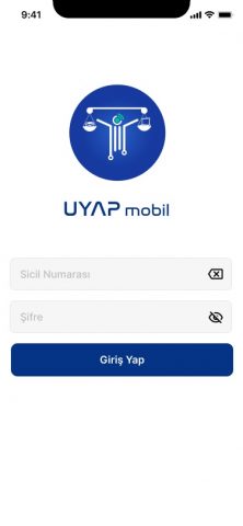 UYAP Mobil для Android — скриншот 1