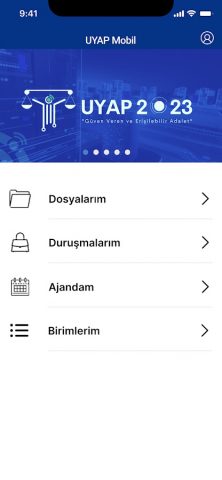 UYAP Mobil для Android — скриншот 2