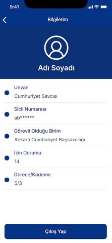 UYAP Mobil для Android — скриншот 3