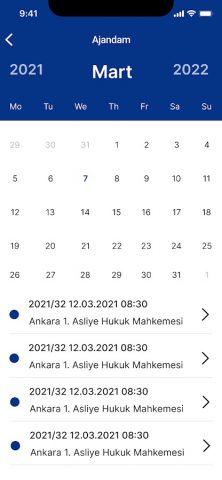 UYAP Mobil для Android — скриншот 4