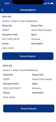 UYAP Mobil для Android — скриншот 5