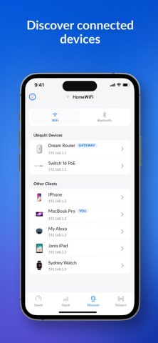 Ubiquiti WiFiman для iOS — скриншот 5