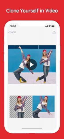 Удалить Фон Видео: AI Редактор для iOS — скриншот 2