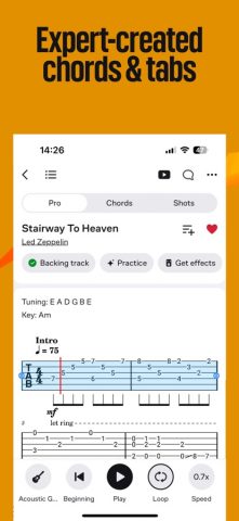 Ultimate Guitar: Chords & Tabs для iOS — скриншот 4
