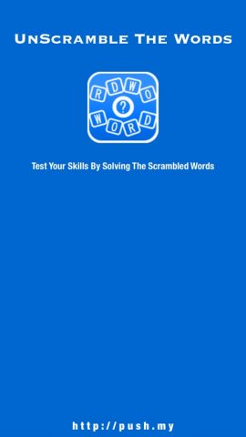 UnScramble The Words Game для iOS — скриншот 2