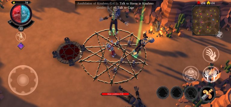Undead Horde для iOS — скриншот 1