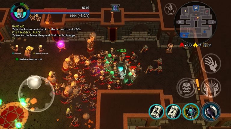 Undead Horde 2: Necropolis для Android — скриншот 4