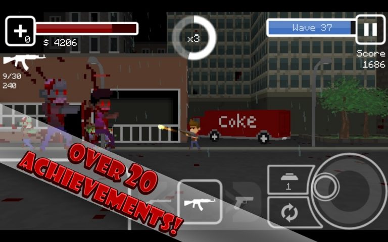 Undead Pixels: Zombie Invasion для Android — скриншот 4