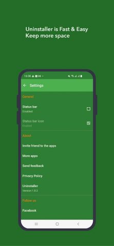 Uninstaller для Android — скриншот 4