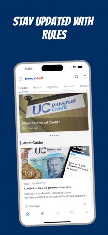 Universal Credit 2025 Guide для iOS — скриншот 2