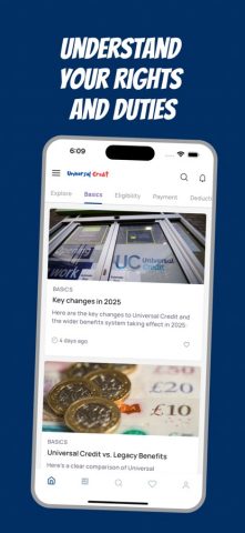 Universal Credit 2025 Guide для iOS — скриншот 3