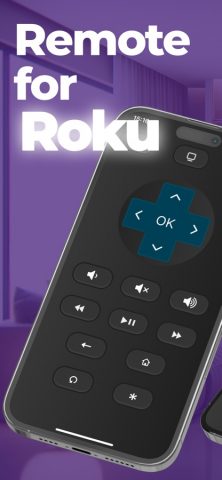 Universal remote for Roku tv для iOS — скриншот 1