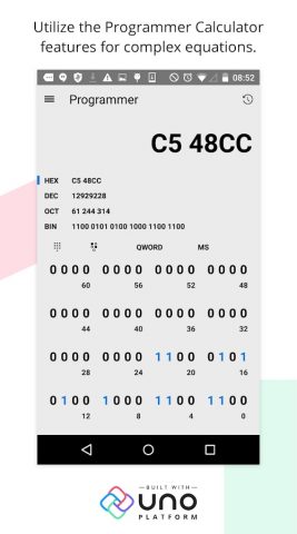 Uno Calculator для Android — скриншот 2