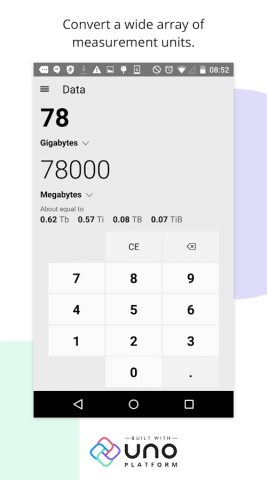 Uno Calculator для Android — скриншот 3