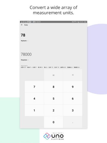 Uno Calculator для Android — скриншот 4