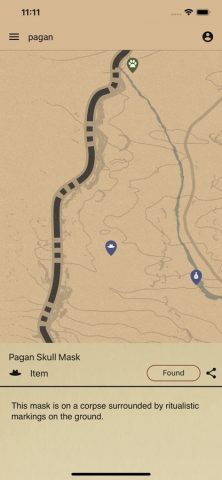 Unofficial Map for RDR2 для iOS — скриншот 3