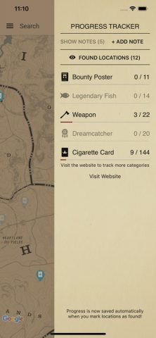 Unofficial Map for RDR2 для iOS — скриншот 4
