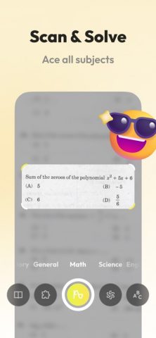 UpStudy — Camera Math Solver для iOS — скриншот 1