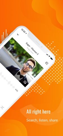 Upbeat: Music Streaming Player для iOS — скриншот 2