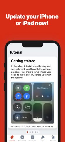 Updaty — Update & News для iOS — скриншот 1