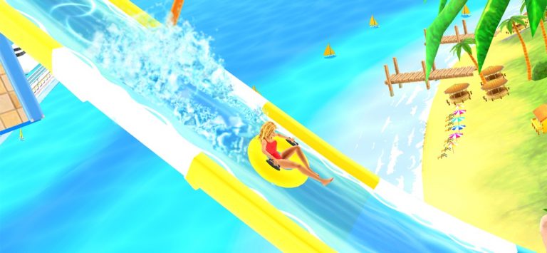 Uphill Rush Water Park Racing для iOS — скриншот 1