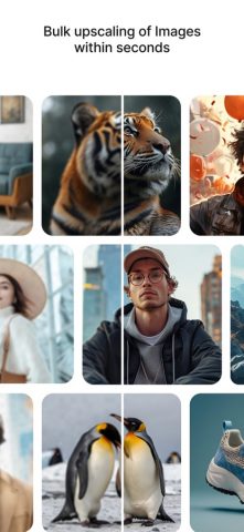 Upscale: AI Photo Enhancer для iOS — скриншот 3