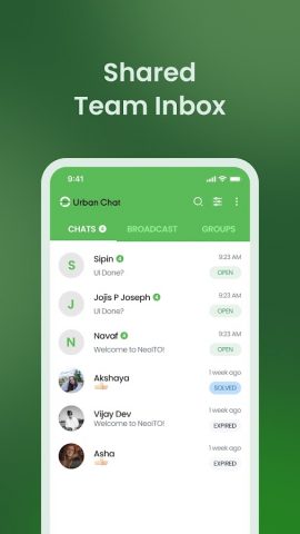Urban Chat для Android — скриншот 3