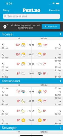 VG Pent.no для iOS — скриншот 1