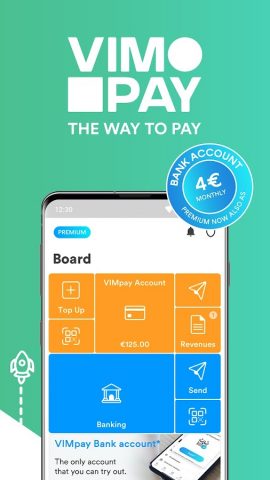 VIMpay – the way to pay для Android — скриншот 1