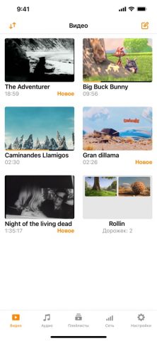 VLC media player для iOS — скриншот 3