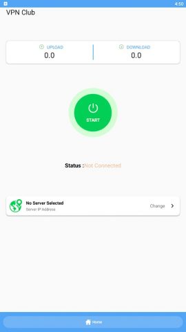 VPN Club для Android — скриншот 1