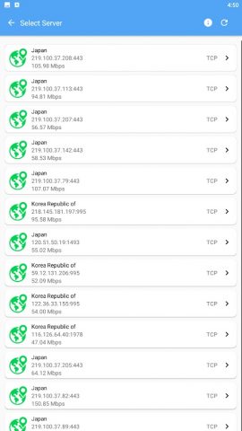 VPN Club для Android — скриншот 2