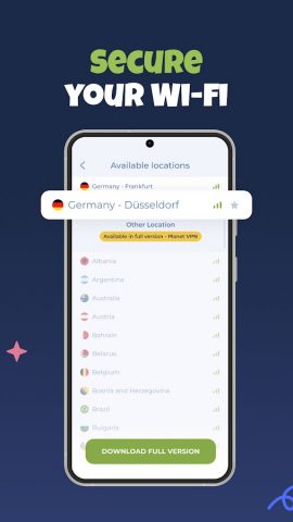 VPN Germany – Private and Fast для Android — скриншот 4