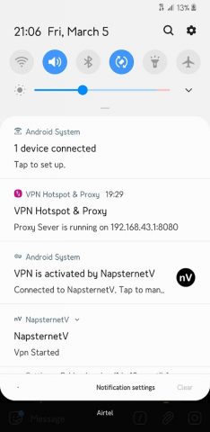 VPN Hotspot & Proxy для Android — скриншот 4