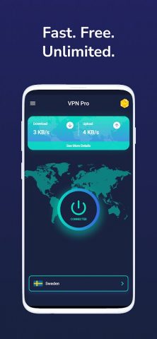 VPN Pro — Fast & Secure VPN для Android — скриншот 2