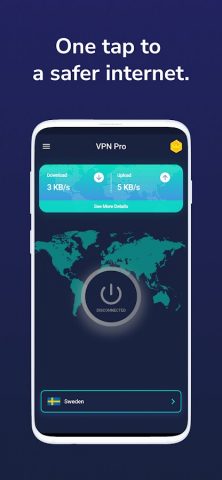 VPN Pro — Fast & Secure VPN для Android — скриншот 5