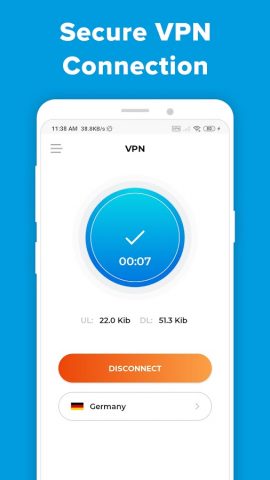 VPN -super unlimited proxy vpn для Android — скриншот 1