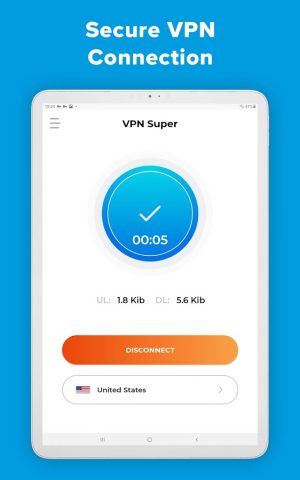 VPN -super unlimited proxy vpn для Android — скриншот 4