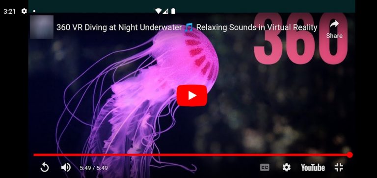 VR-Видео Океана для Android — скриншот 2