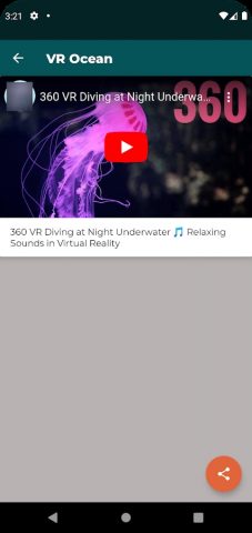 VR-Видео Океана для Android — скриншот 3